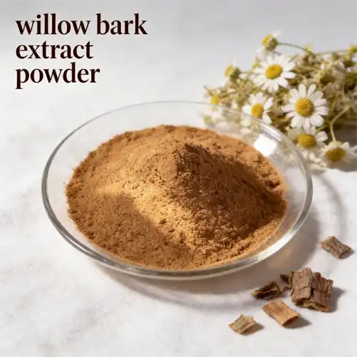 Does white willow bark extract powder help relieve muscle soreness?